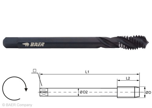 Baer gewindebohrer m20 zur - m2-m20,