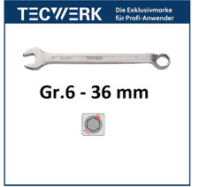 TECWERK Ring-Maulschlüssel